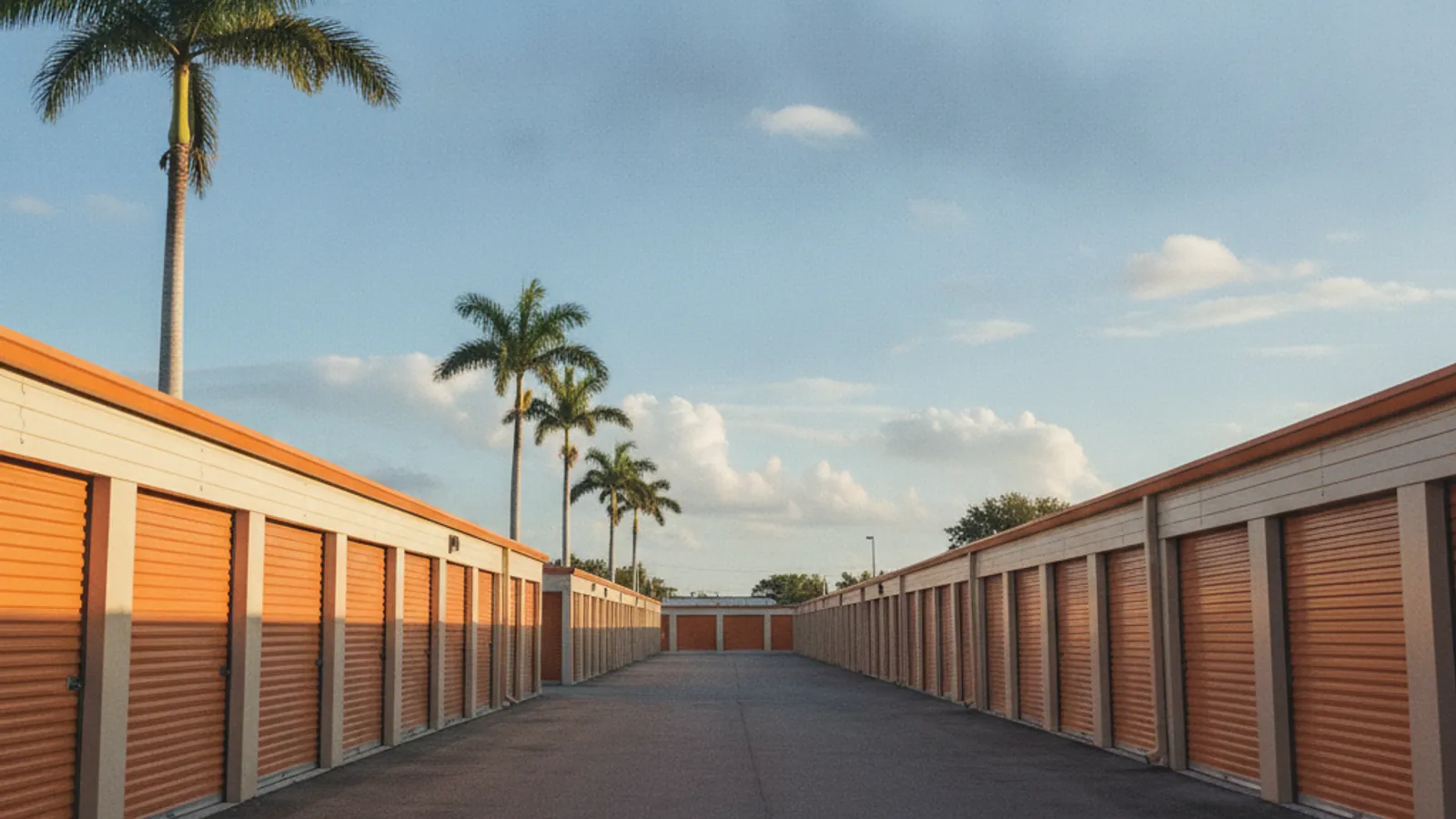 Storage units facility in Miami, Florida